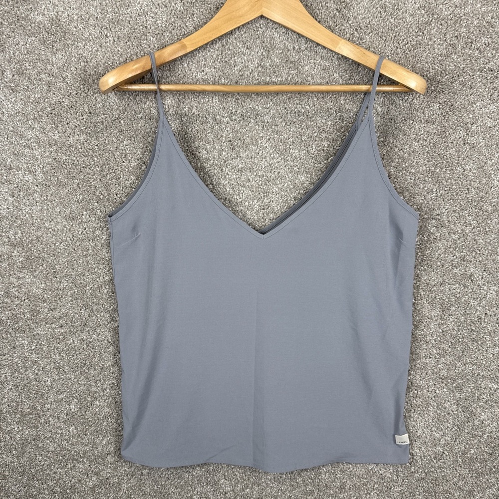Vuori Light Gray V-Neck Camisole
